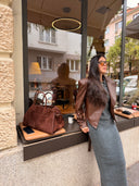 Кожено яке Croc Nut