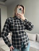 Карирана риза Noir Structuré