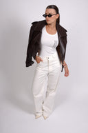 Кожено яке Dark Chocolate