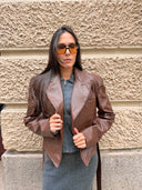 Кожено яке Croc Nut