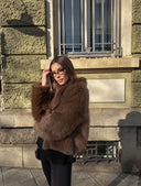 Късо палто Mousse au Chocolat