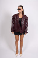 Кожено яке Édition Bourgogne