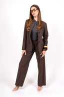 Сет сако и панталон Brun Rayé