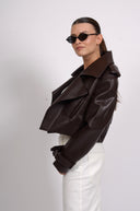 Кожено яке Dark Chocolate