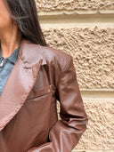 Кожено яке Croc Nut