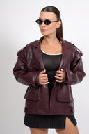 Кожено яке Édition Bourgogne