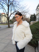 Късо палто Crème de Lait