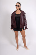 Кожено яке Édition Bourgogne