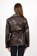 Кожено яке Cuir Espresso