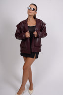 Кожено яке Édition Bourgogne