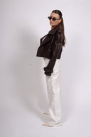 Кожено яке Dark Chocolate