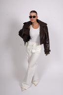 Кожено яке Dark Chocolate