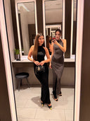 Рокля Champagne at Ritz in Anthracite