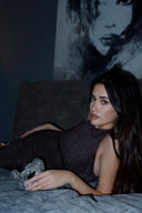 Рокля Champagne at Ritz in Anthracite