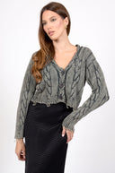 Жилетка Charbon Fray