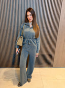 Плетен сет Élise Anthracite