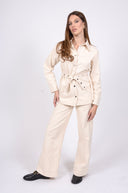 Сет риза и панталон от деним Écru Denim