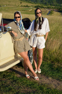 Ленени шорти Sandy Lane