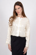 Жилетка Pailleté Éclat Blanc