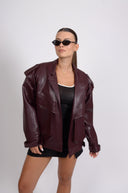 Кожено яке Édition Bourgogne