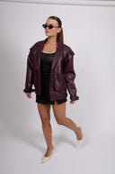 Кожено яке Édition Bourgogne