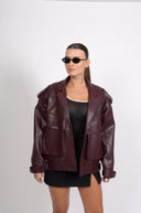 Кожено яке Édition Bourgogne