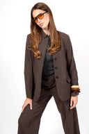 Сет сако и панталон Brun Rayé