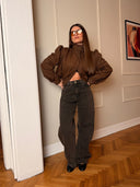 Тъмно кафяви дънки Époque Cacao