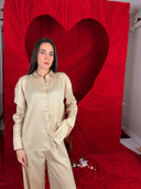 Сатенен сет Lumière Sable