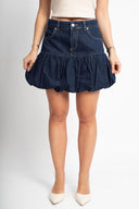 Къса дънкова пола Powder Indigo