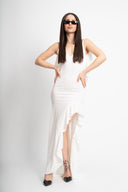 Дълга рокля с гол гръб Porcelain Air