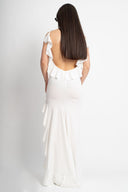 Дълга рокля с гол гръб Porcelain Air