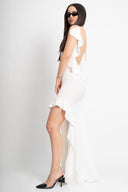 Дълга рокля с гол гръб Porcelain Air