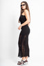Дълга черна рокля Cassis Silk