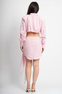 Сет риза и пола Dusty Peony