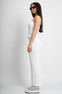 All white комплект топ и макси пола