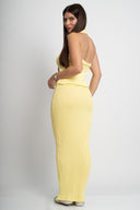 Butter yellow комплект топ и макси пола
