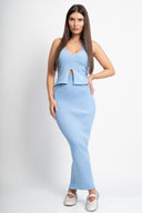 Baby blue комплект топ и пола