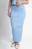 Baby blue комплект топ и пола