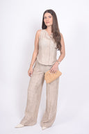 Летен сет топ и панталон Nomad Sand