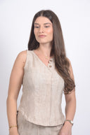 Летен сет топ и панталон Nomad Sand