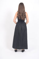 Дълга черна рокля Black Orchid