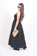 Дълга черна рокля Black Orchid