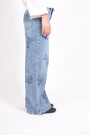 Дънки Cristal Roses