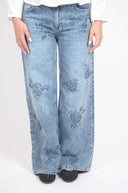 Дънки Cristal Roses